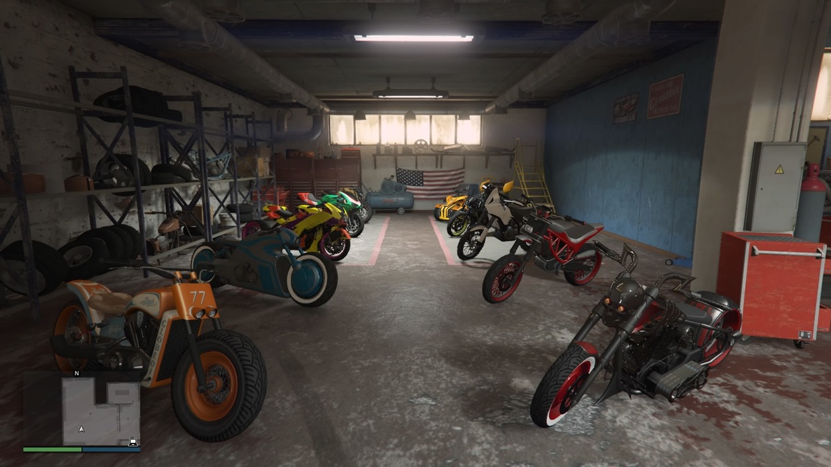 Biker-Clubhaus!