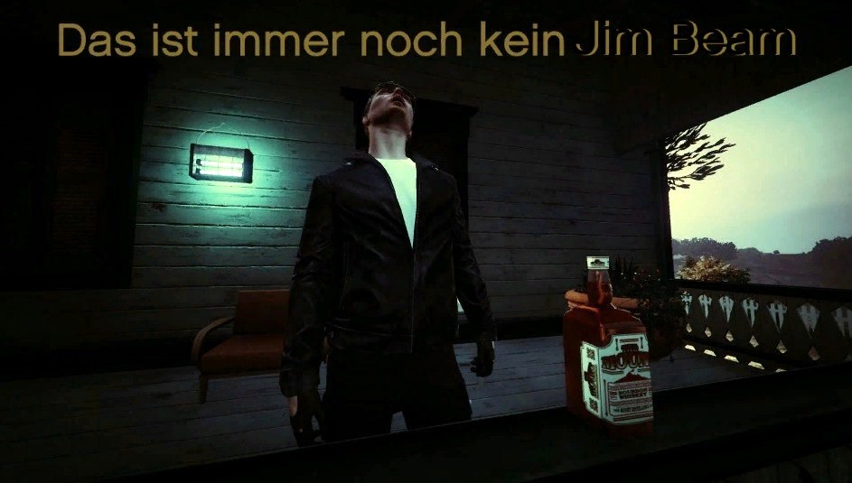 Immer noch kein Jim Beam