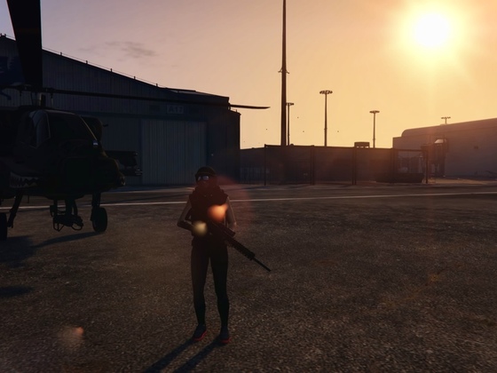 Feierabend am Los Santos Airport