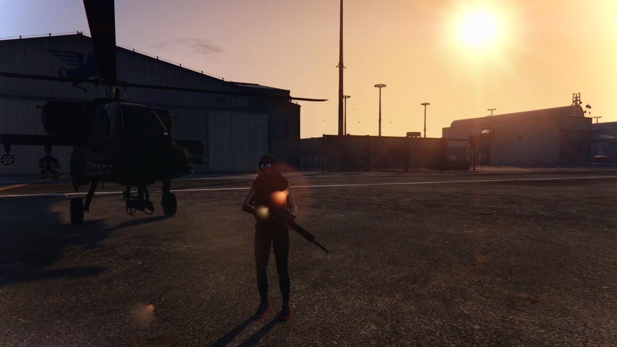 Feierabend am Los Santos Airport