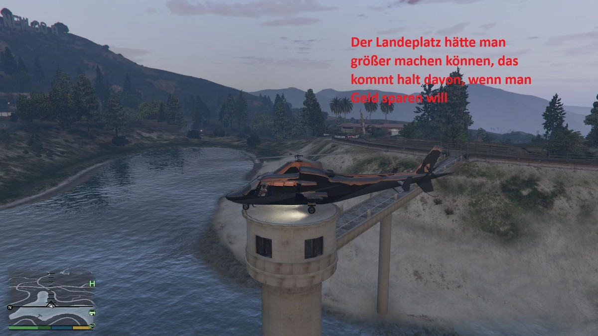 Perfekte Landung