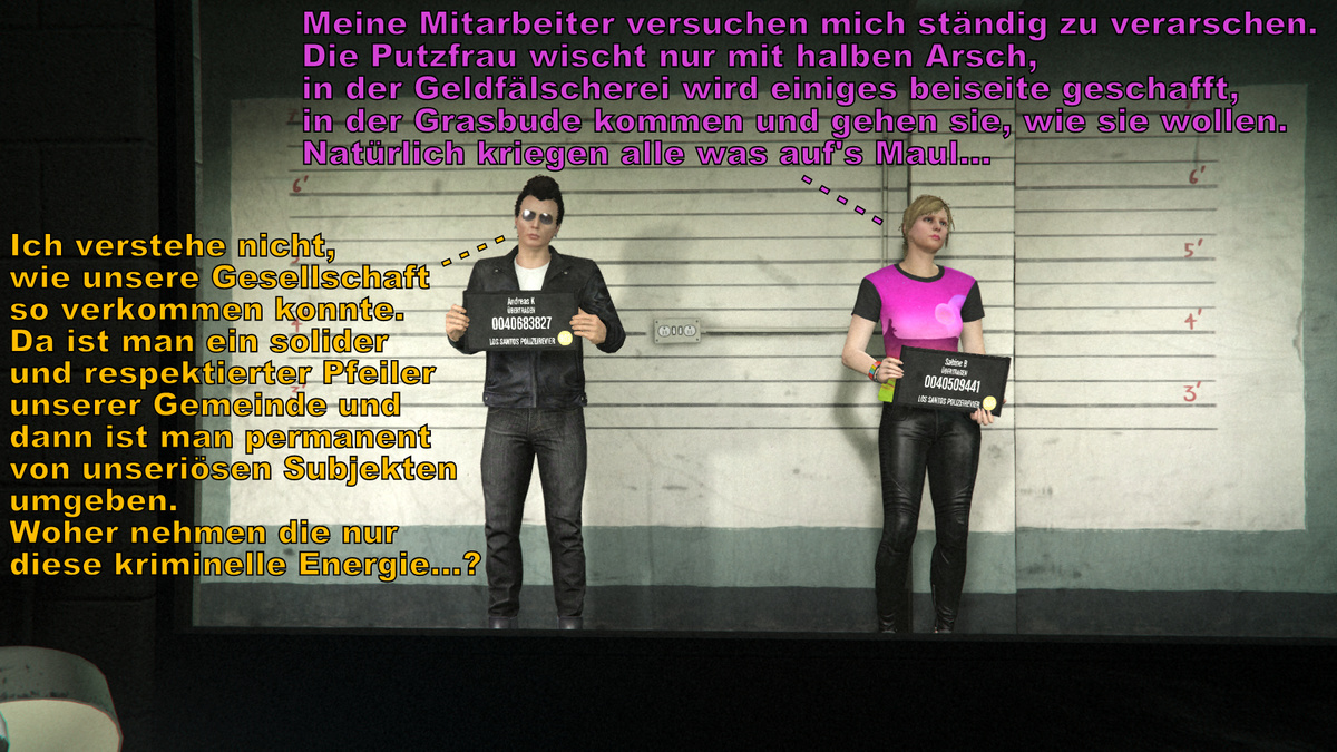 Neulich auf dem Polizeirevier...